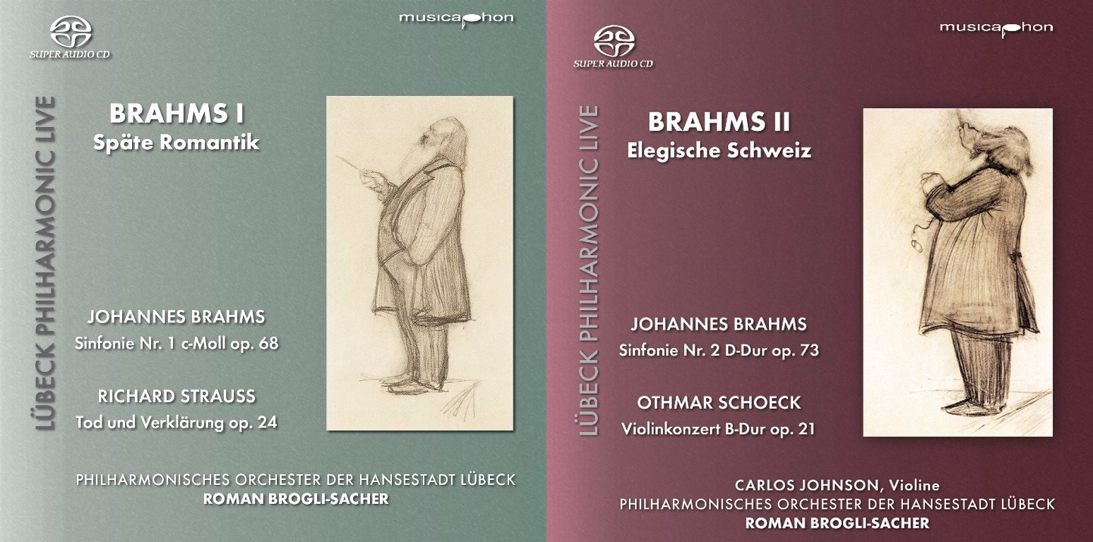 Eine der vielen CDs von Roman Brogli-Sacher